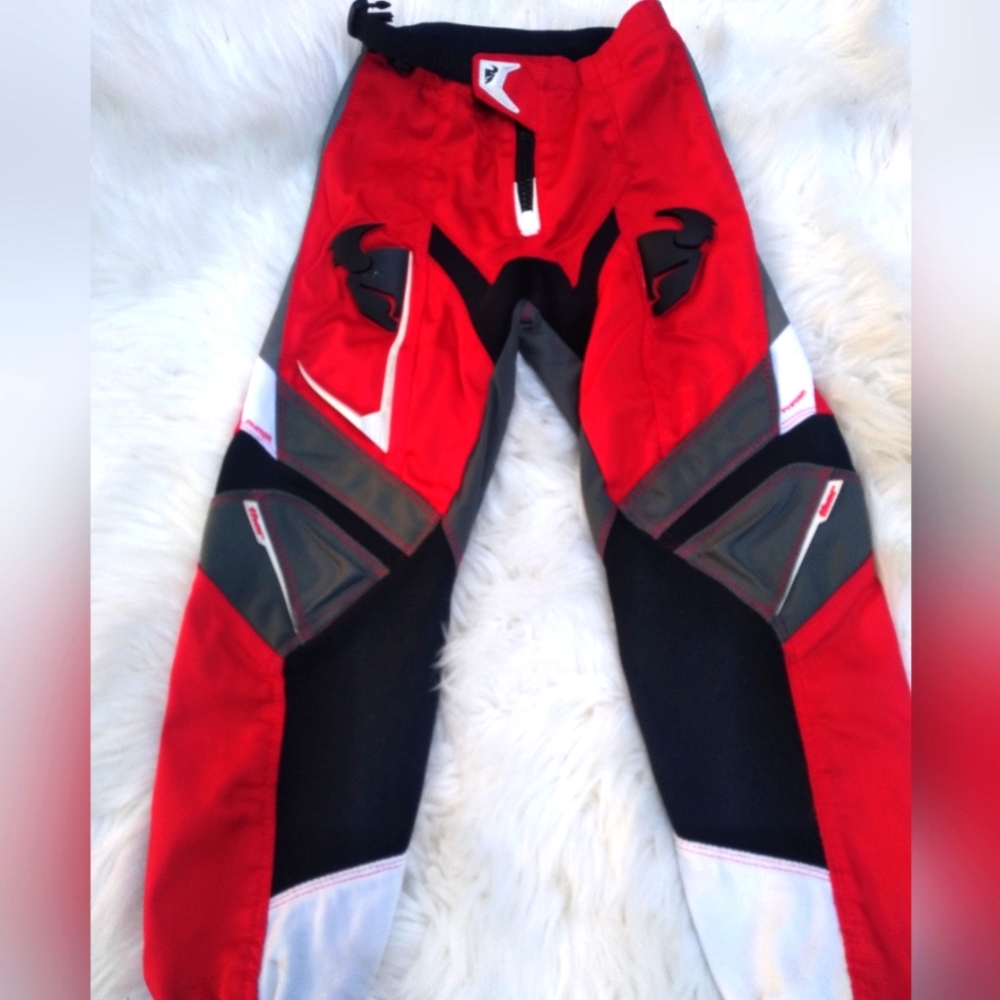 Boys Thor MX BMX Pants dirt bike motorcycle Size 22 (8)